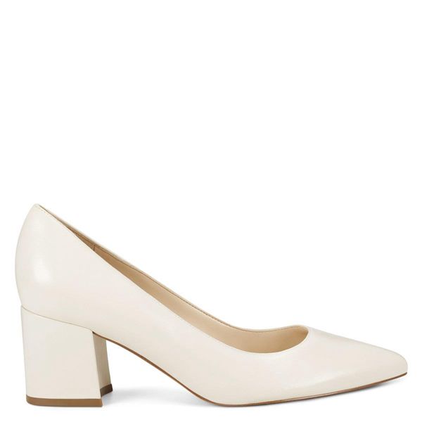 Nine West Tves Dress White Pumps | South Africa 25S28-5B25